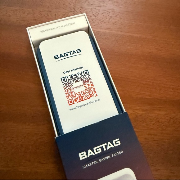NWT Bagtag Fix CE6D Electronic Bag Luggage Tag Digital Airline-Compatible e-Link - Picture 12 of 16